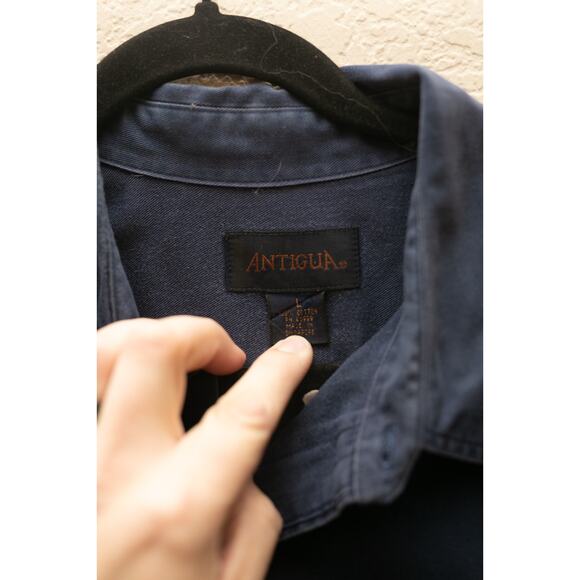 Vintage Antigua Colorado Avalanche NHL Button-Up Shirt – Size L - Picture 2 of 5